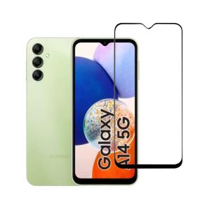 Helmet Diamond Glass 5D Samsung A14, Black