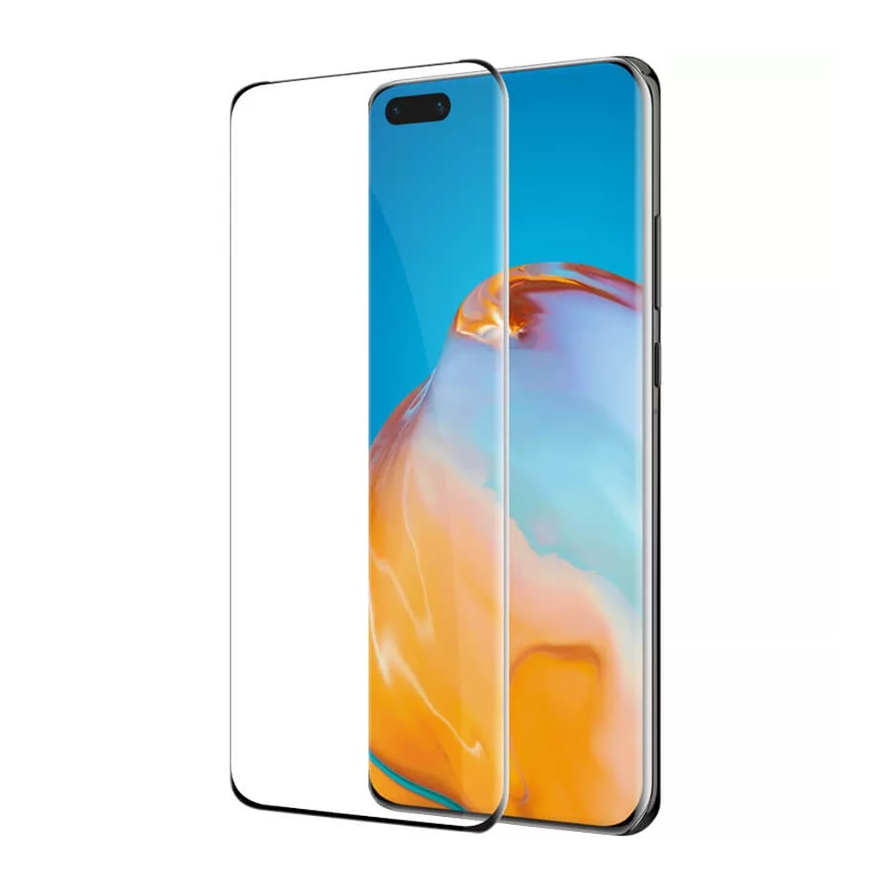 Helmet Diamond Glass 4D Huawei P40 Pro, Black