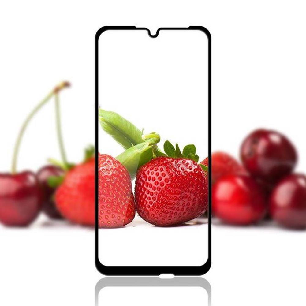 Helmet Diamond Glass 4D Huawei P Smart 2019, Black - Image 3