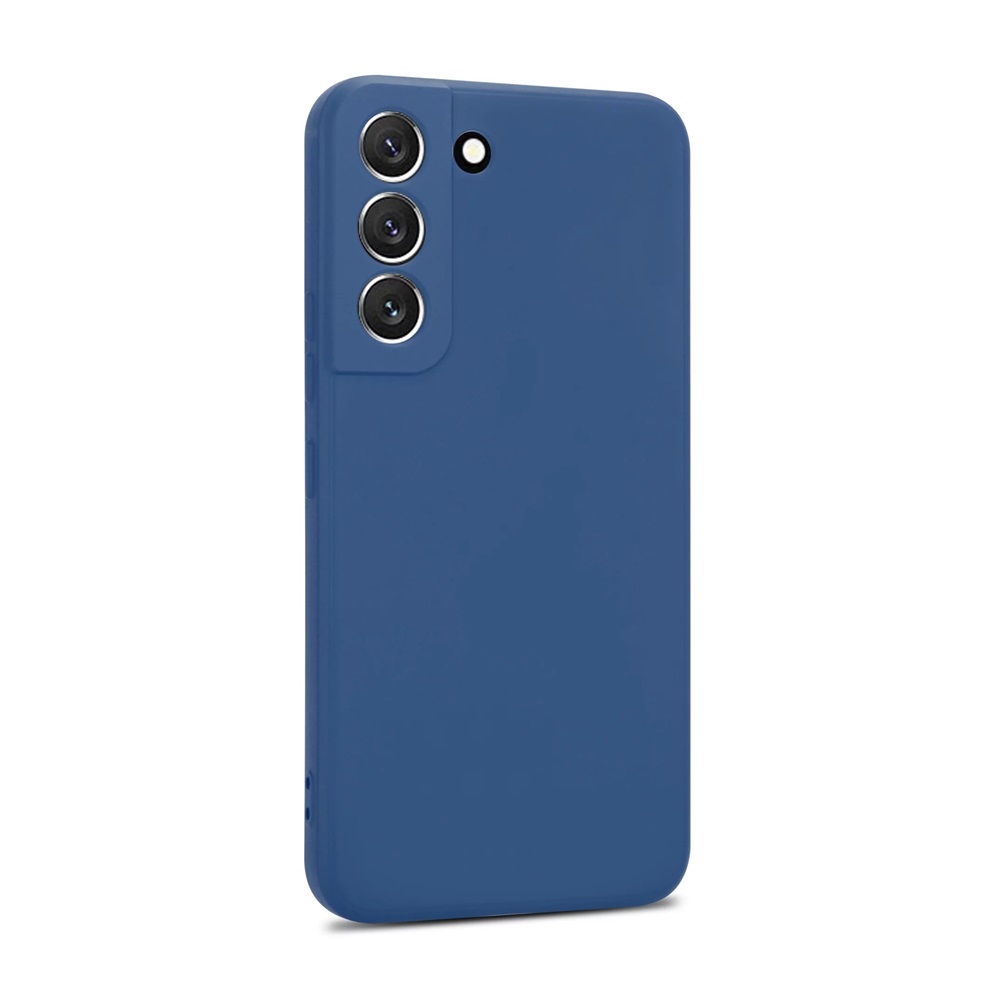 Helmet Case Liquid Silicone Samsung S22, Blue