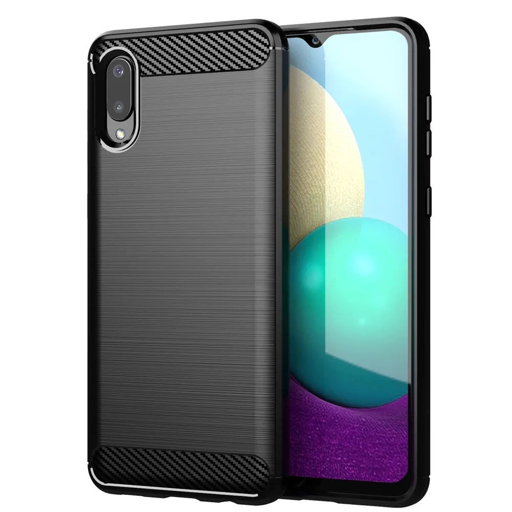 Helmet Case Carbon Samsung A02, Black