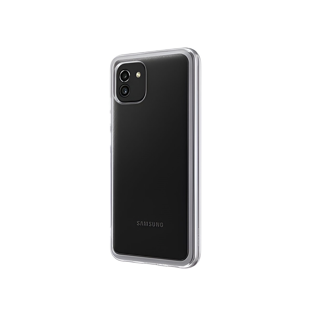 Helmet Case TPU Soft Samsung A03, Clear - Image 2