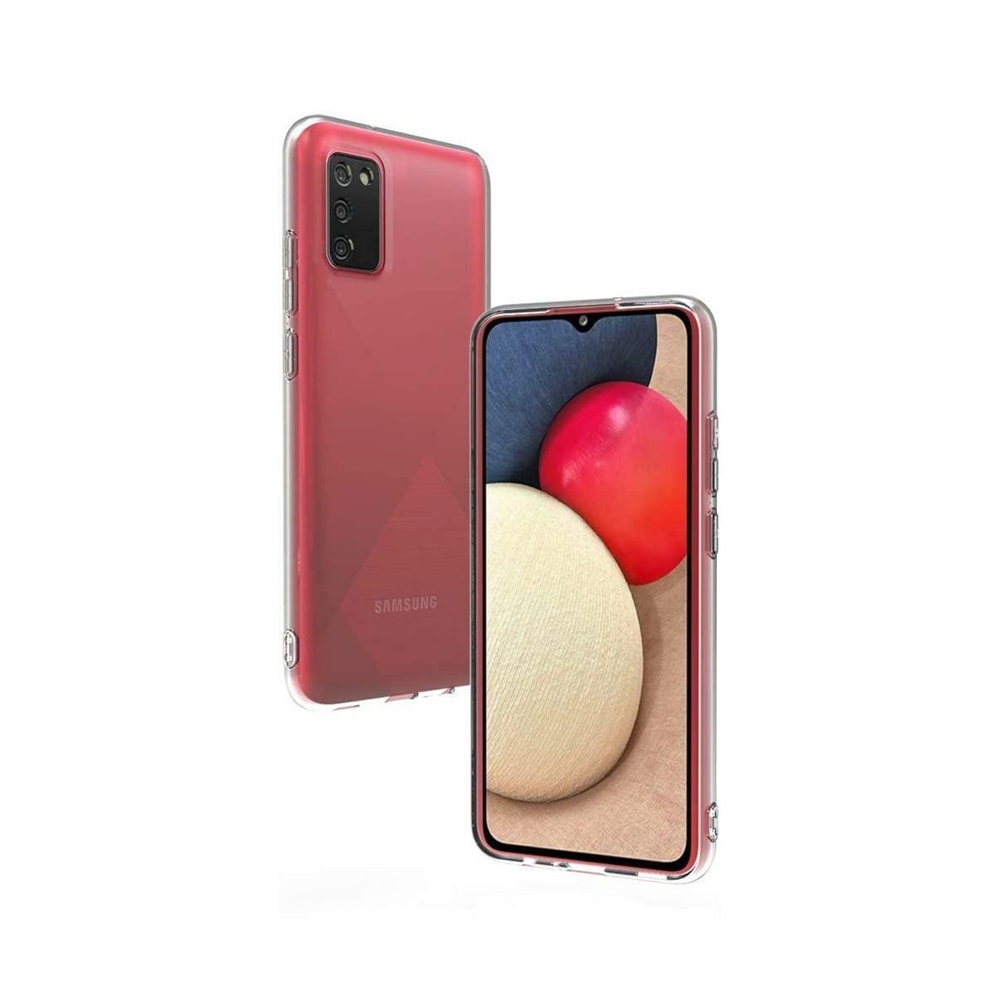 Helmet Case TPU Soft Samsung A03S, Clear - Image 2