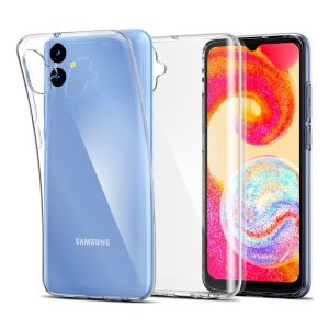 Helmet Case TPU Soft Samsung A04E, Clear