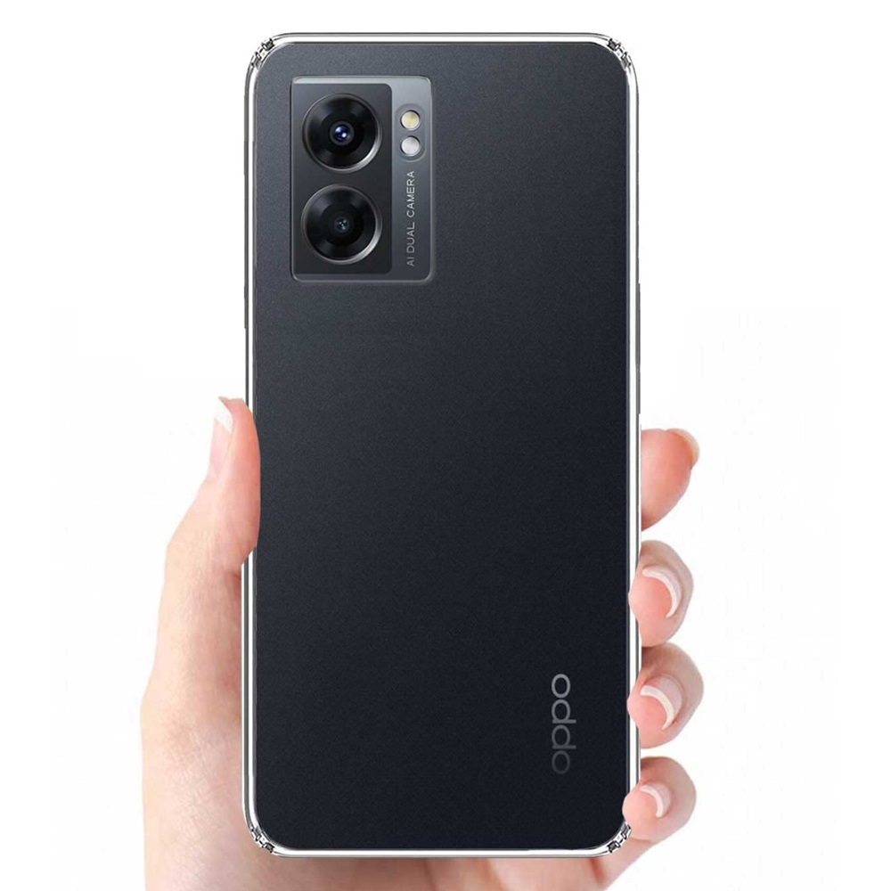 Helmet Case TPU Soft Oppo A57S, Clear - Image 2