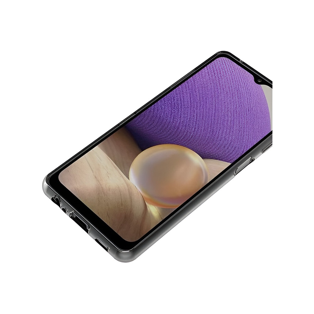 Helmet Case TPU Soft Samsung M32/A22, Clear - Image 2