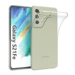Helmet Case TPU Soft Samsung S21FE, Clear