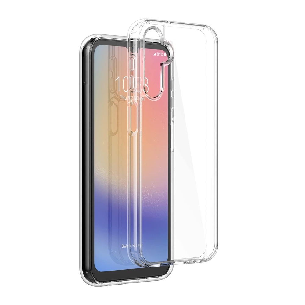 Helmet Case TPU Soft Samsung A24, Clear - Image 2