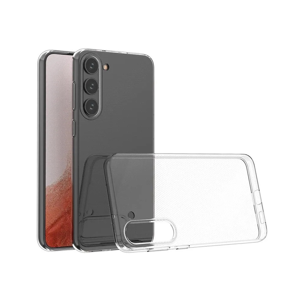 Helmet Case TPU Soft Samsung S23, Clear - Image 3