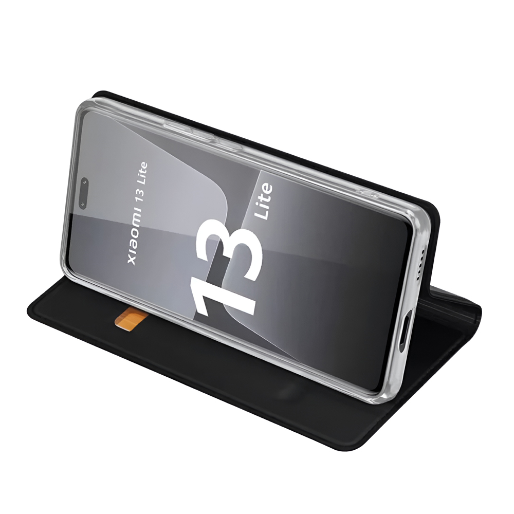 Helmet Case Shell Flip Classic Xiaomi 13 Lite, Black - Image 2