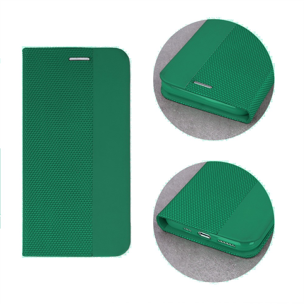 Helmet Case Shell Flip Nylon Samsung A04, Green - Image 2