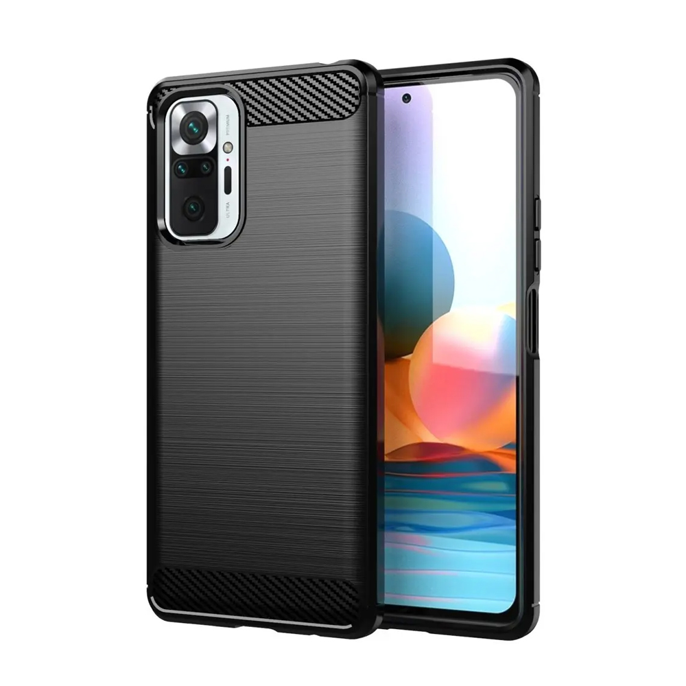 Helmet Case Carbon Xiaomi Redmi Note 10 Pro