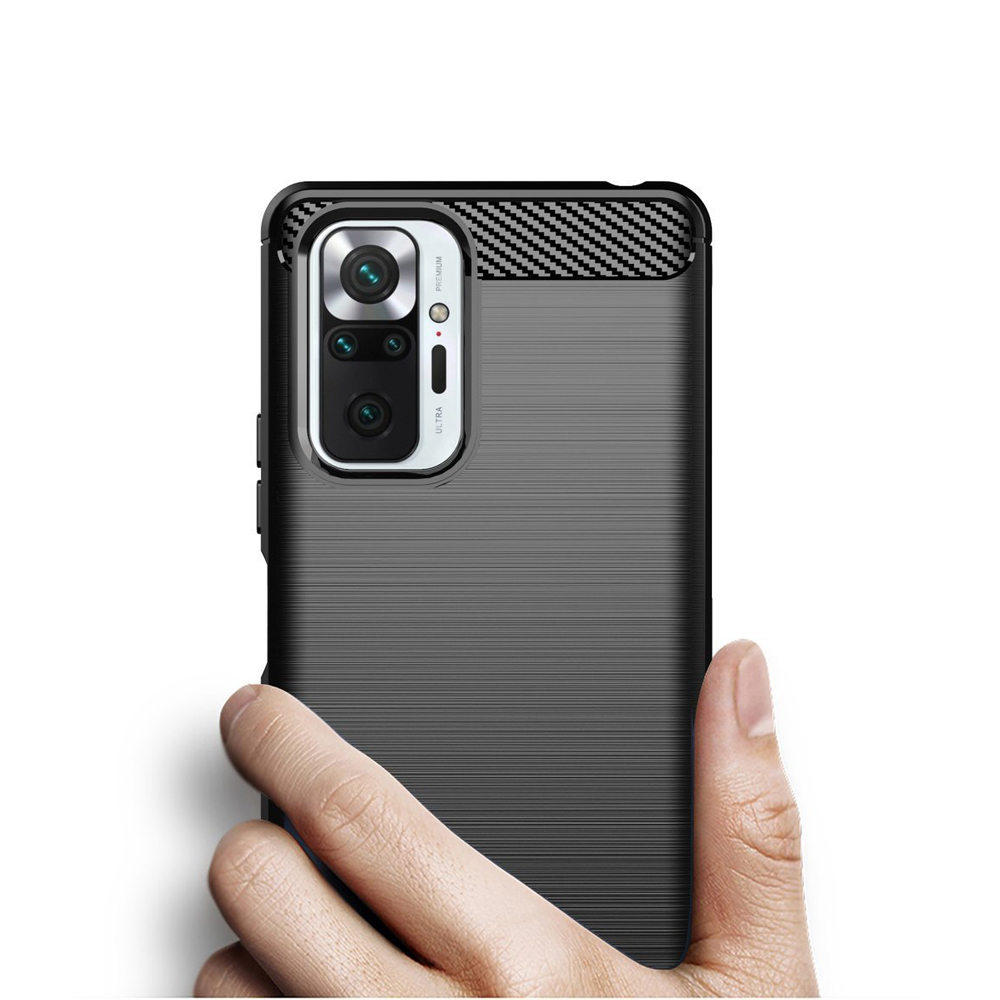 Helmet Case Carbon Xiaomi Redmi Note 10 Pro - Image 2