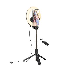 Hoco Light Live Showfull Fill Broadcast Holder LV03, Black