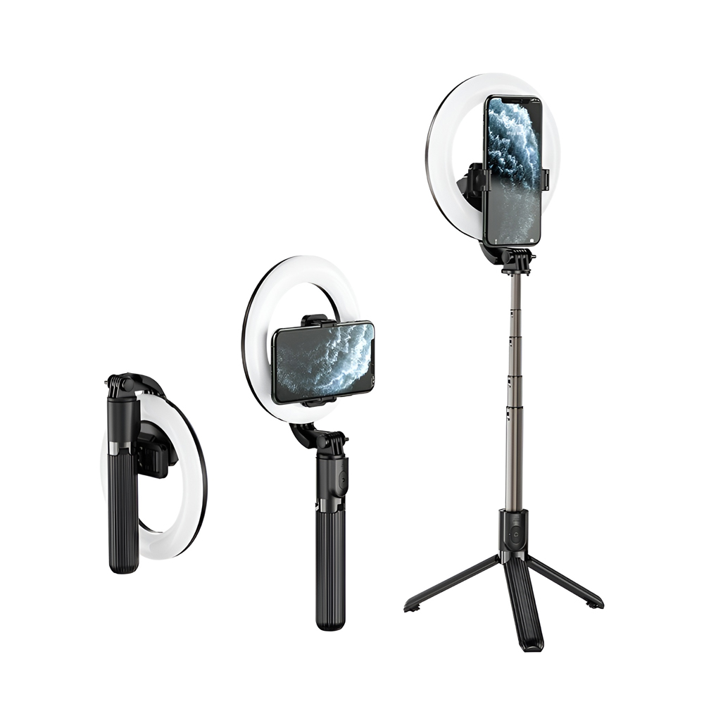 Hoco Light Live Showfull Fill Broadcast Holder LV03, Black - Image 3