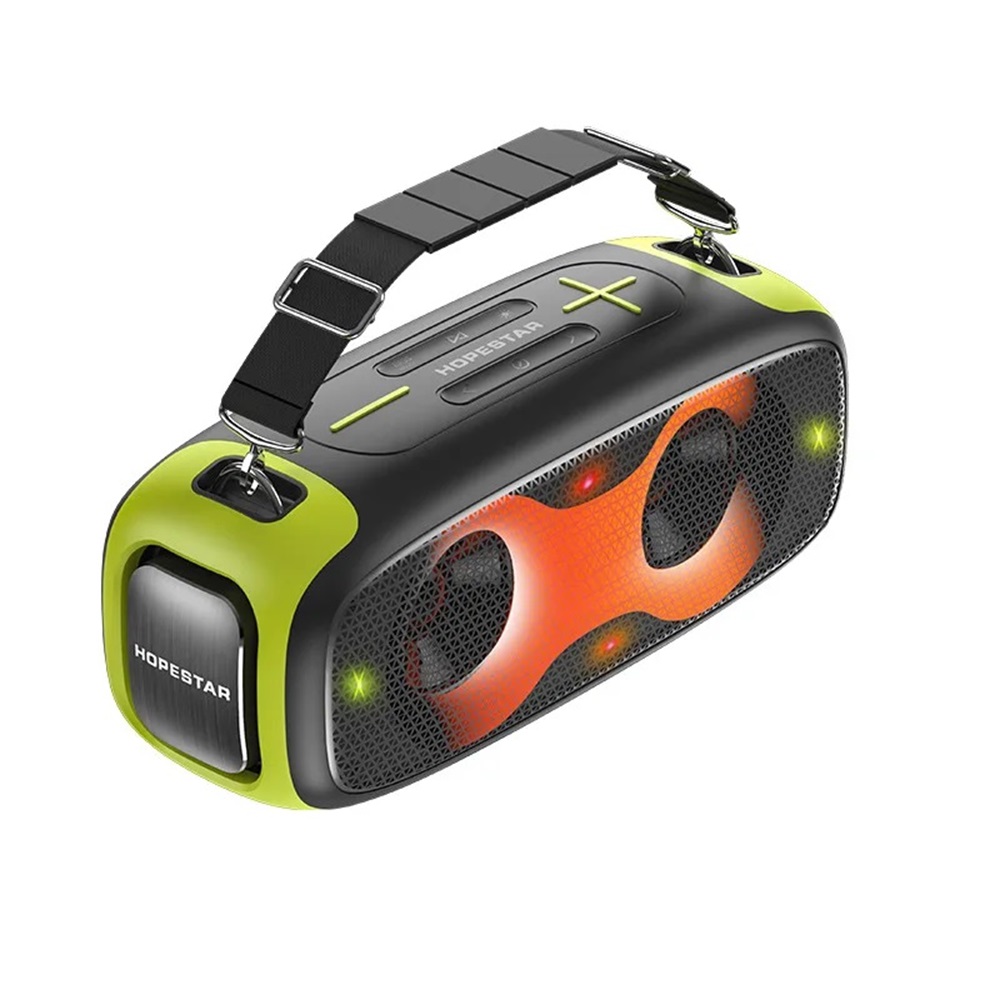 Hopestar Wireless Speaker A30 Party, 50W, Black&Green - Image 3