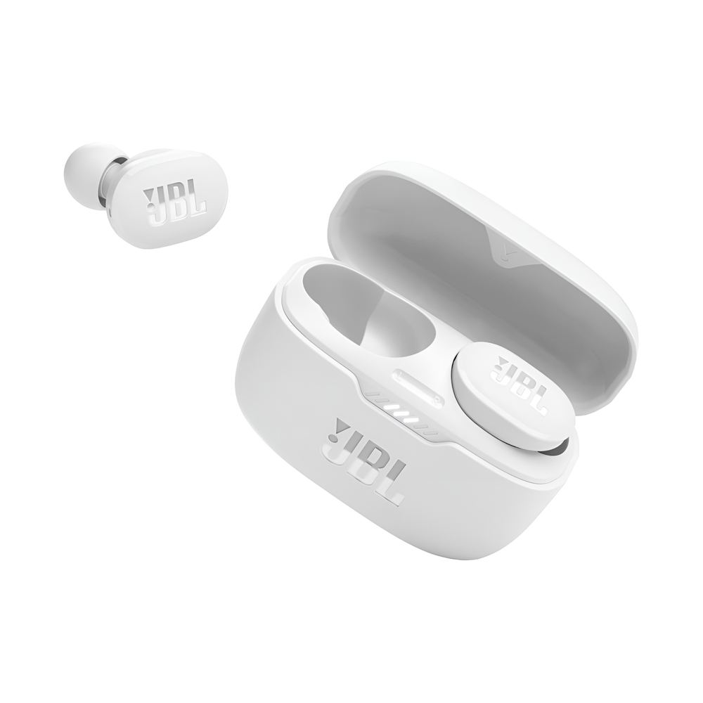 JBL Earphones TWS Tune 130NC, White - Image 2