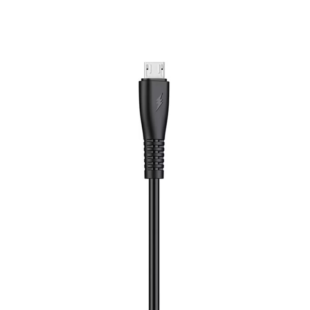 Jokade Wall Charger with Cable USB to Micro-USB Single Port 5A JB022, Black - Image 3