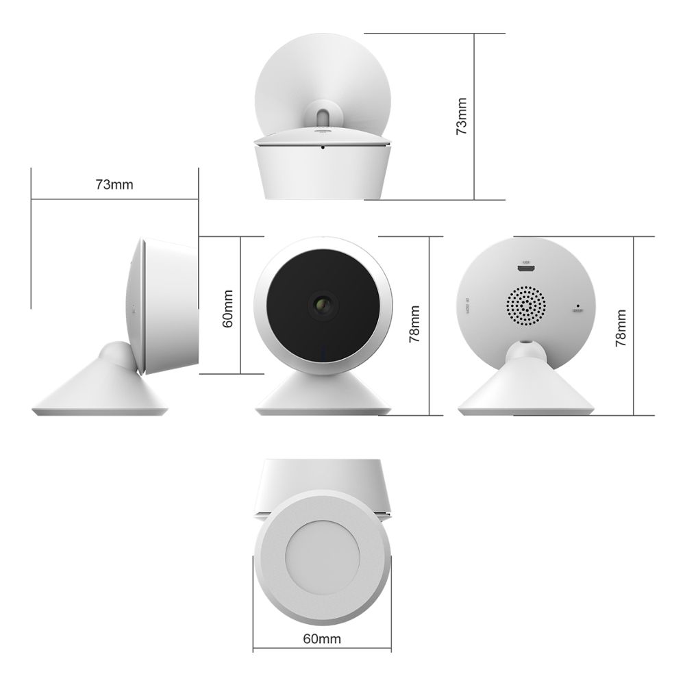 LaxiHub 1080p Wi-Fi Indoor Mini Camera M1 - Image 3