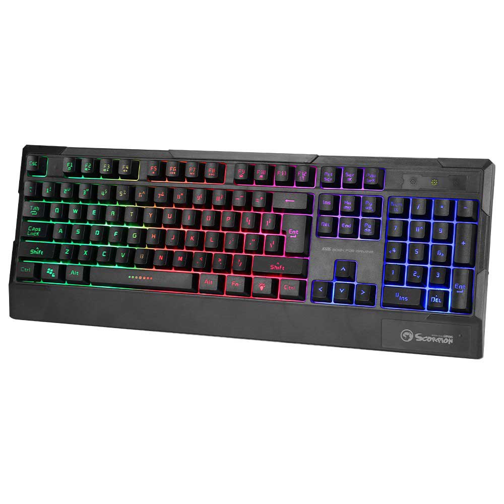 Marvo Keyboard K606 Wired Gaming US LED Rainbow - Image 2