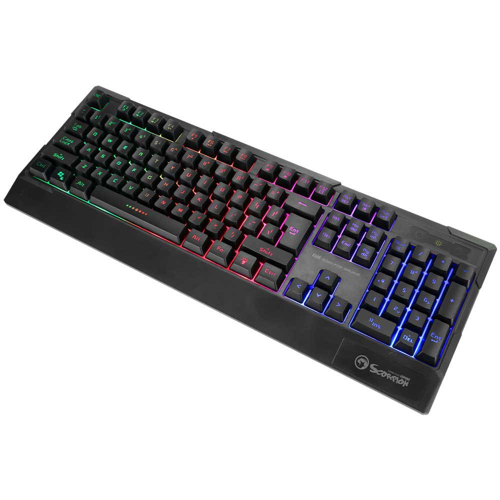 Marvo Keyboard K606 Wired Gaming US LED Rainbow - Image 3
