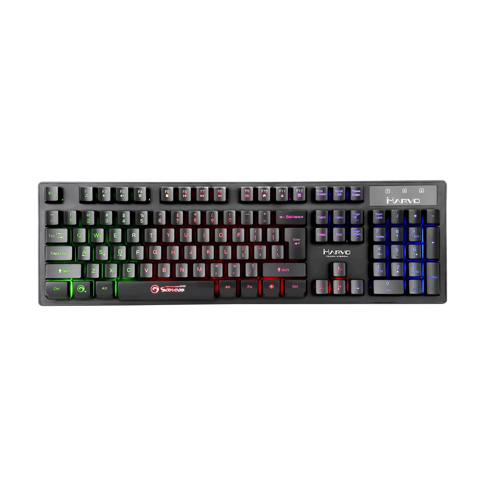 Marvo Keyboard K616A Wired Gaming Rainbow LED