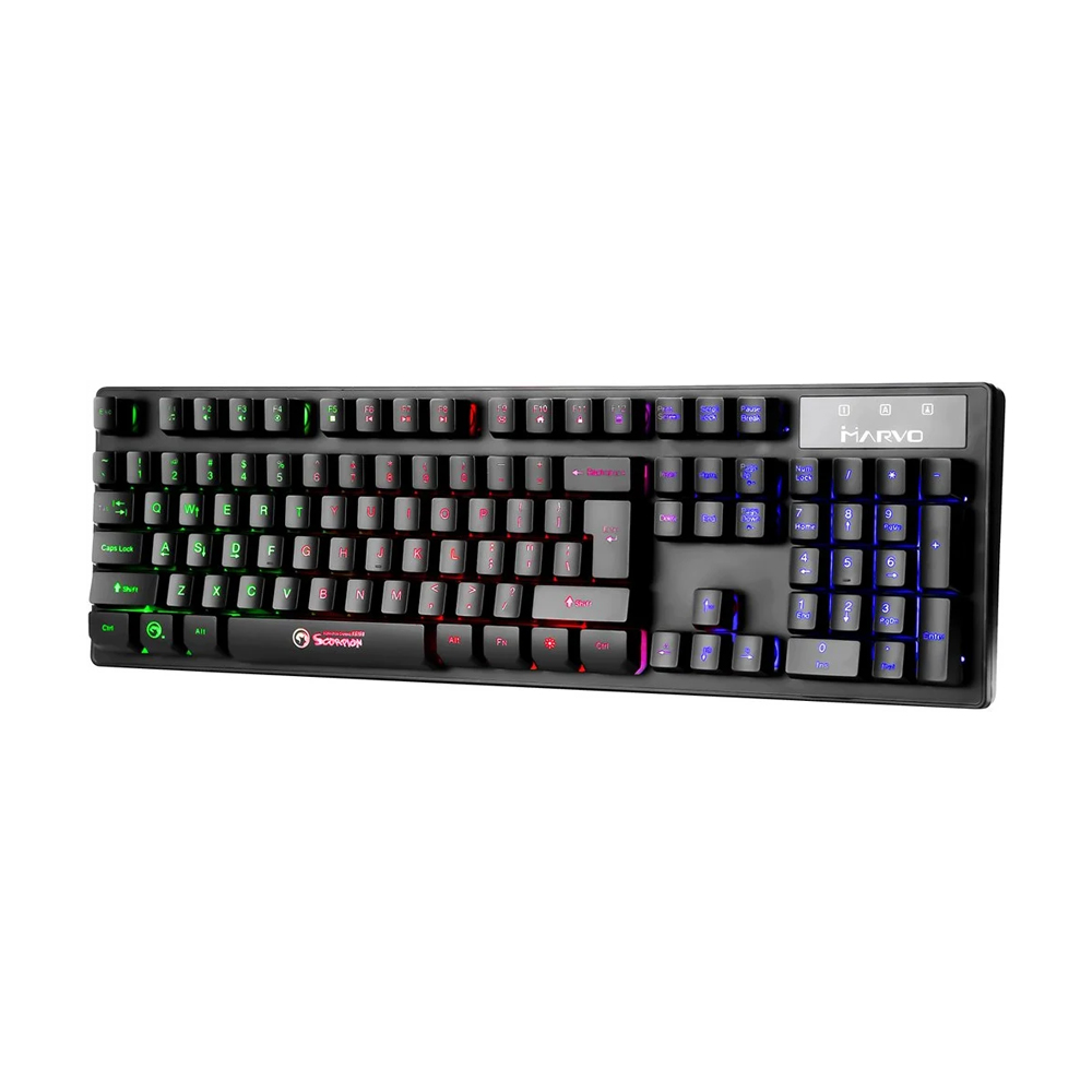 Marvo Keyboard K616A Wired Gaming Rainbow LED - Image 2