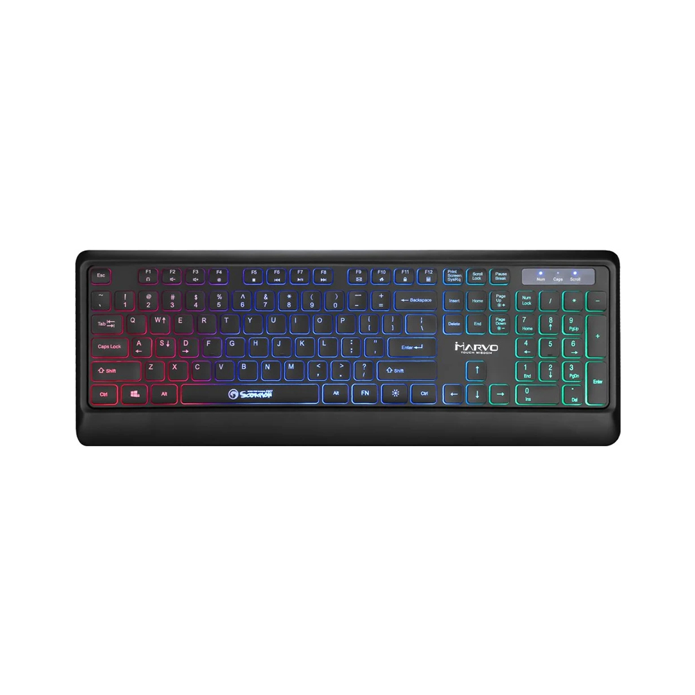 Marvo Keyboard K627 Wired Gaming US LED
