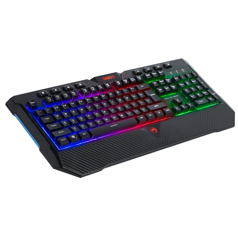 Marvo Keyboard K656 Wired Gaming US LED Rainbow - Image 3