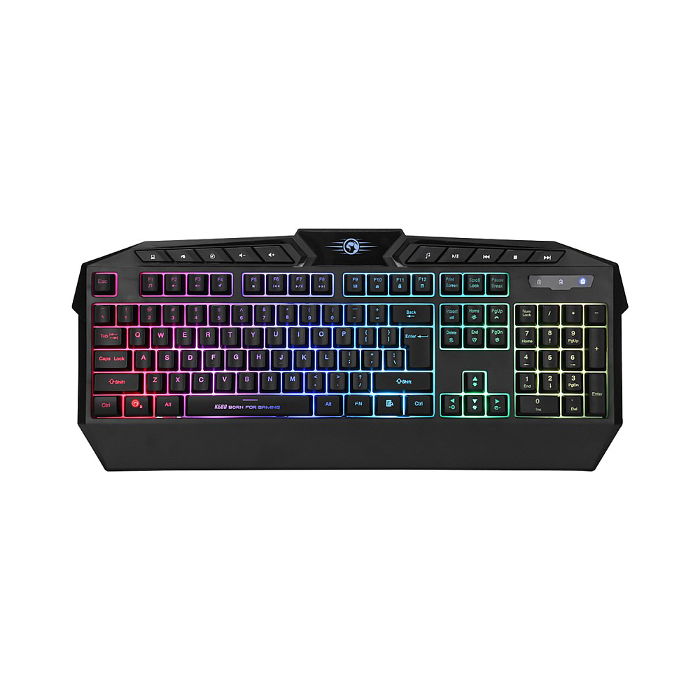 Marvo Keyboard K680 Wired Gaming US LED Rainbow
