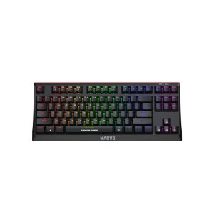 Marvo Keyboard Mechanical KG953 Wireless & Blutooth Wireless & Wired Tri-modes TKL RGB