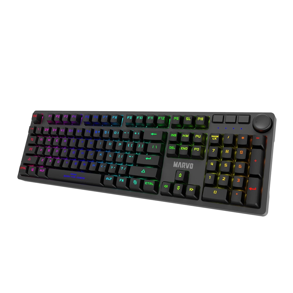 Marvo Keyboard Mechanical KG954 Wired Gaming US RGB - Image 3