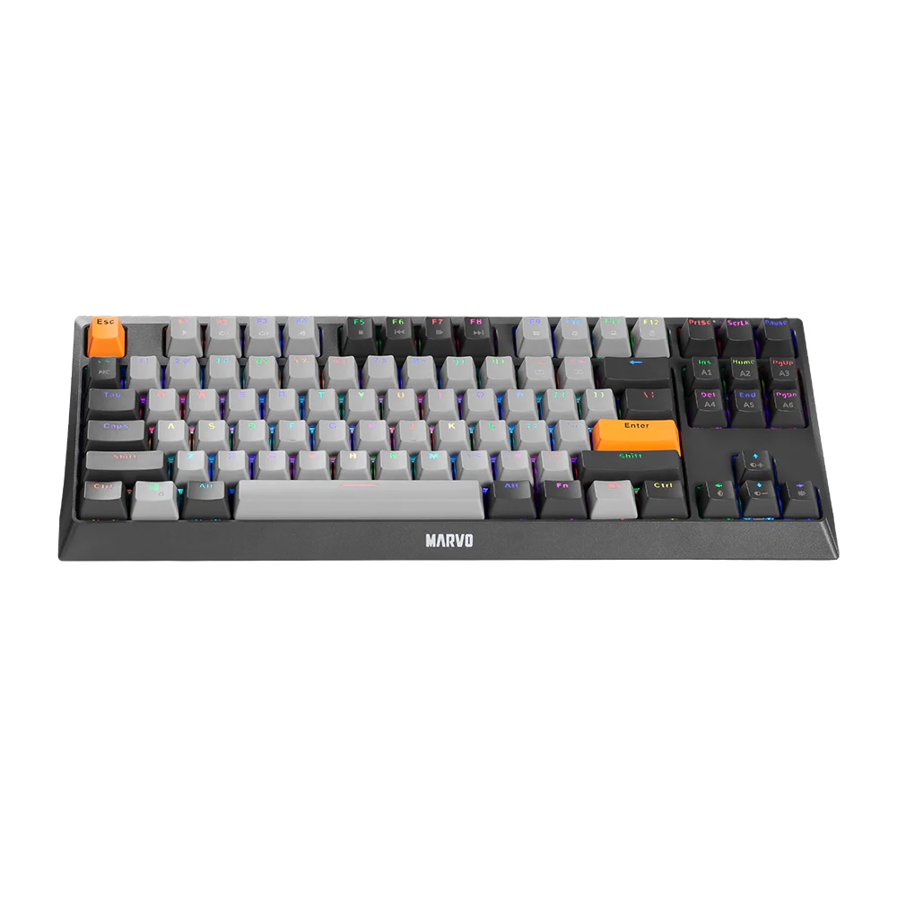 Marvo Keyboard Mechanical KG980B Wired Gaming US RGB - Image 2