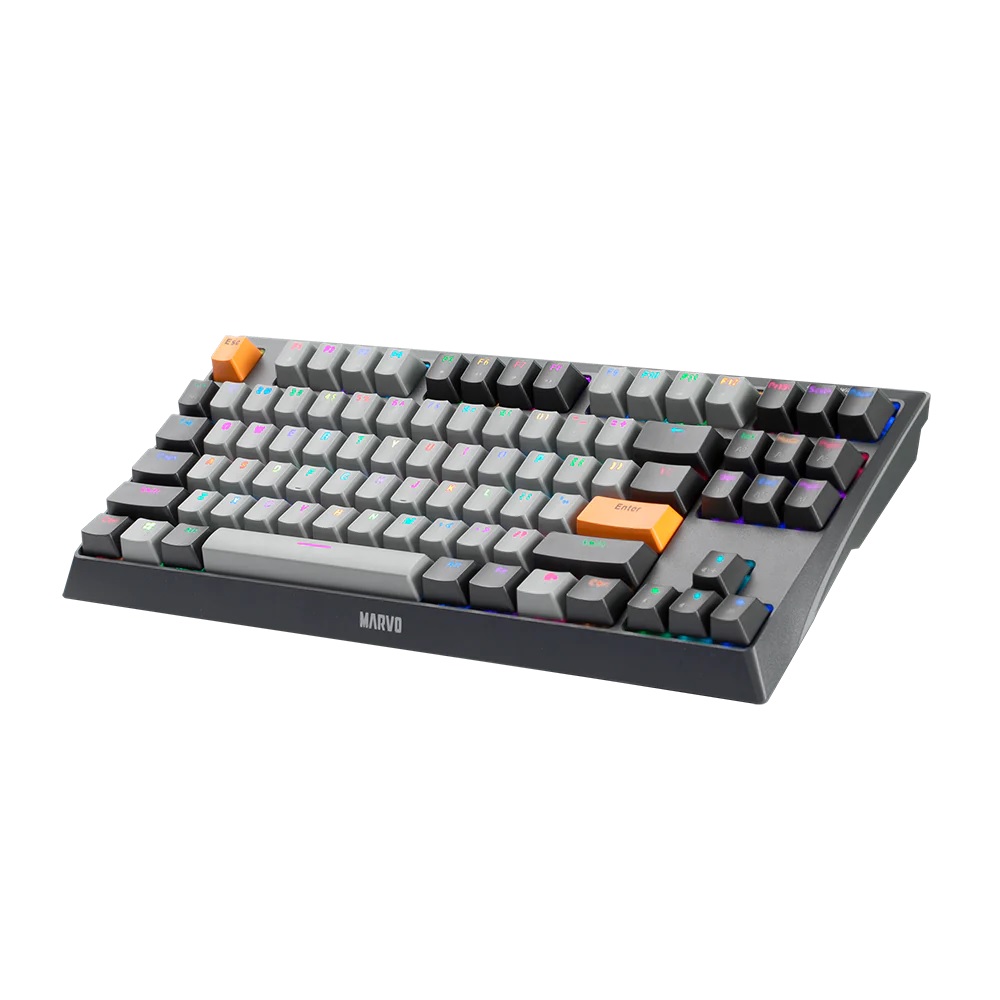 Marvo Keyboard Mechanical KG980B Wired Gaming US RGB - Image 3