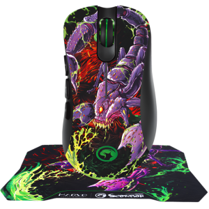 Marvo Combo Mouse+Mouse Pad M603G20 Wired Gaming