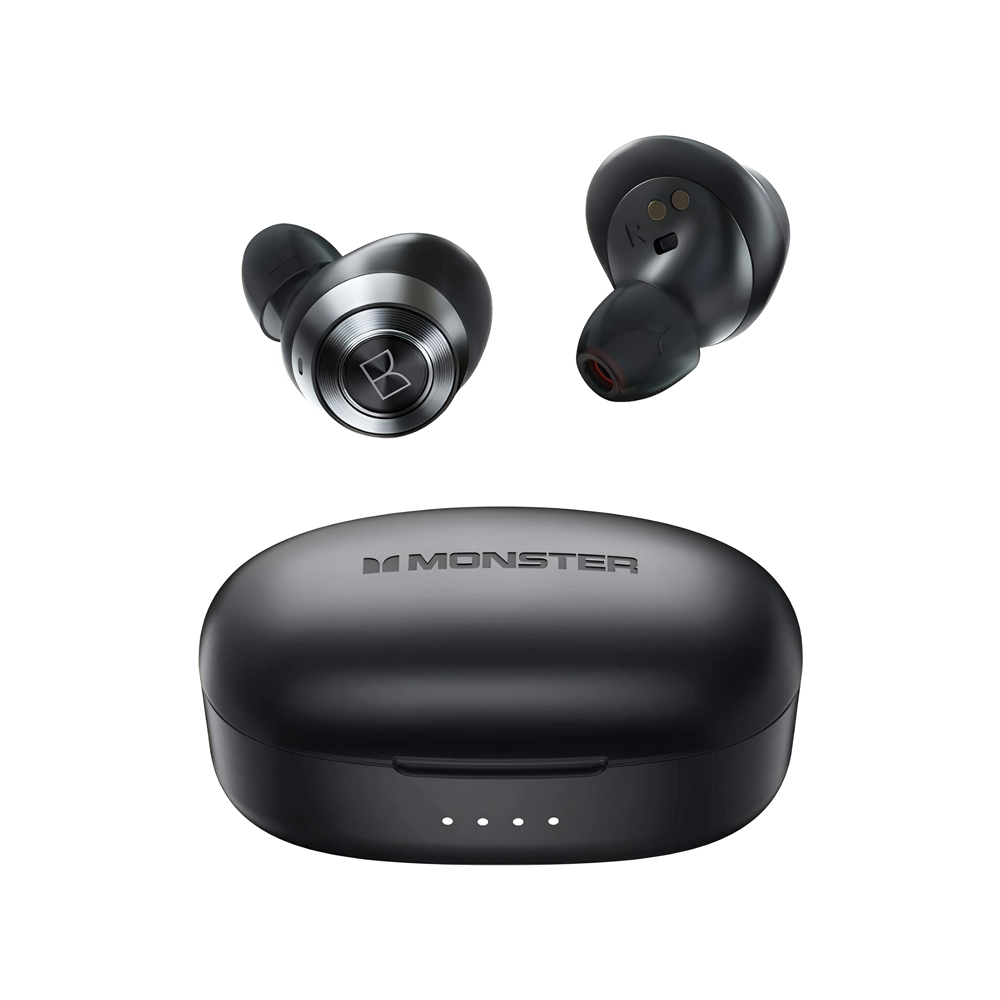 Monster TWS Earphones Clarity 100 AirLinks, Black - Image 2