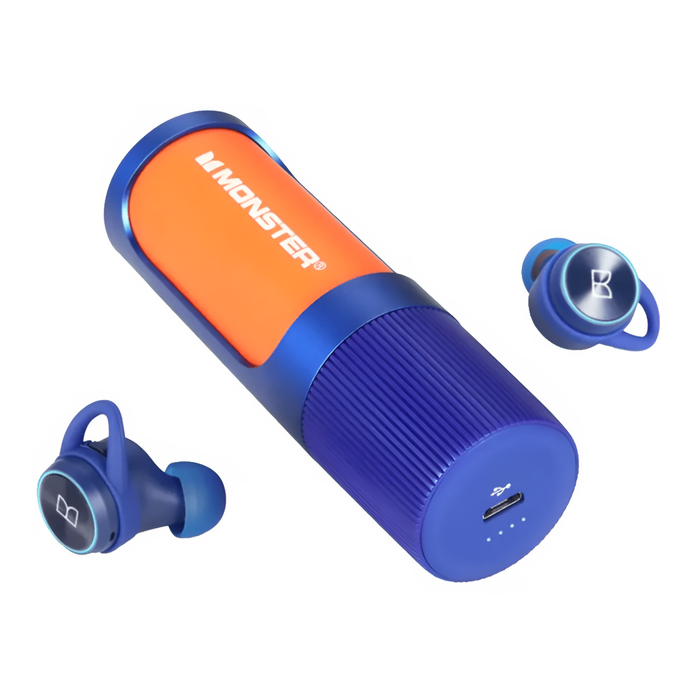 Monster TWS Earphones Clarity 101 AirLinks, Blue - Image 2