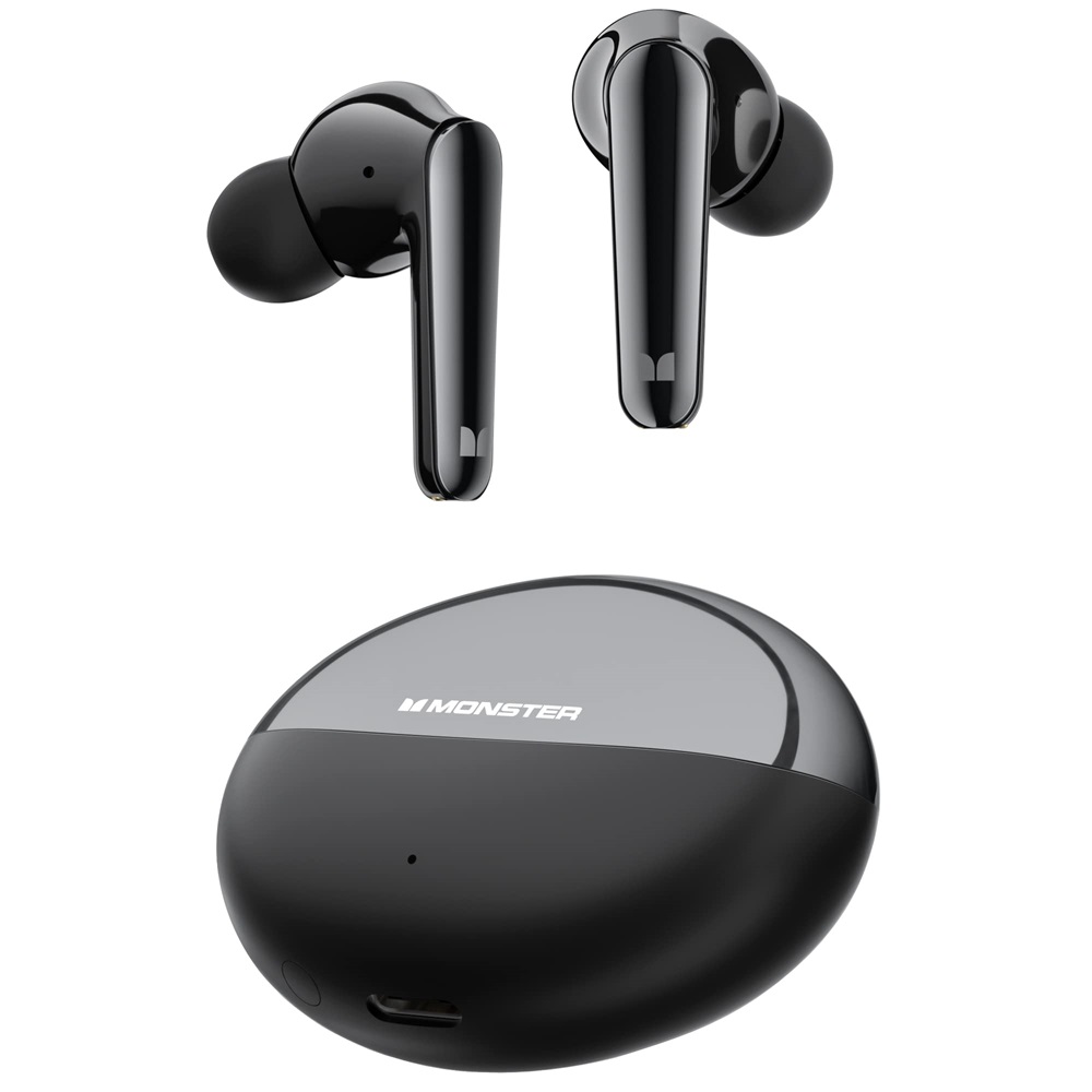 Monster TWS Earphones N-Lite 203, Black