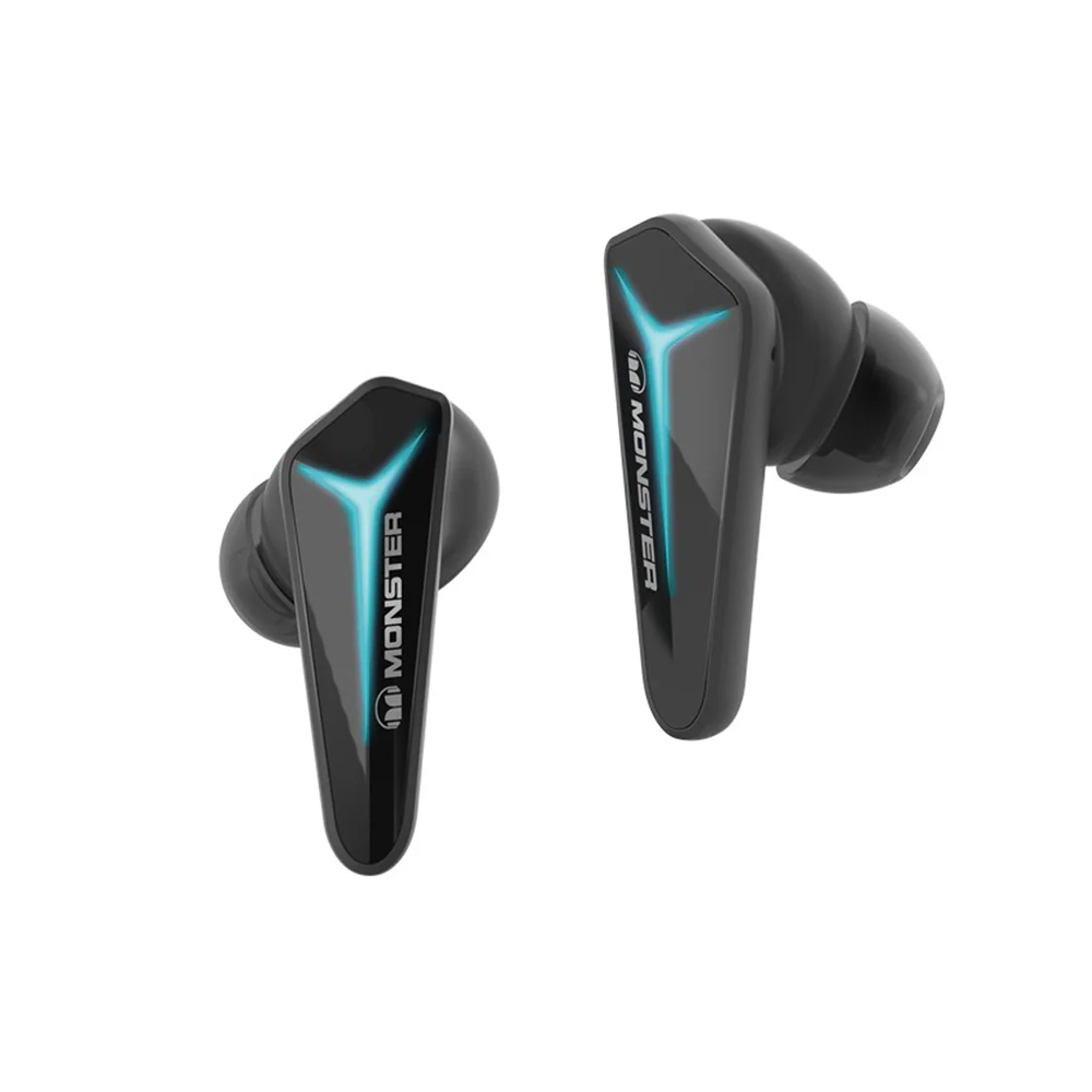Monster TWS Earphones Mission V1, Black - Image 3