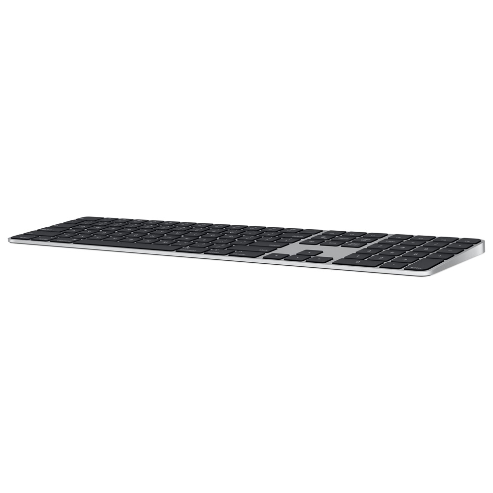 Apple Magic Keyboard w Touch ID and Numeric Keypad, bluetooth, US English, Black - Image 3