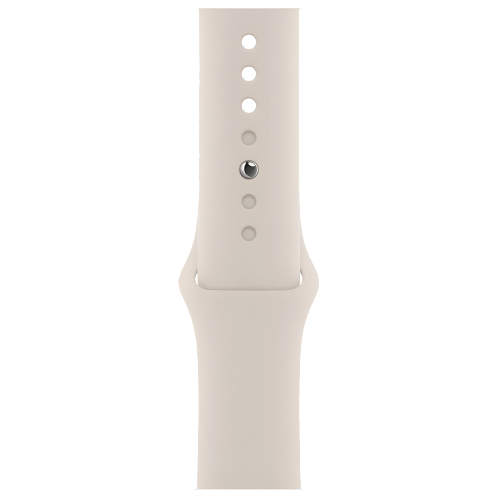Apple Watch Series 8 GPS 45mm, Starlight Aluminium Starlight Sport Band - Image 3