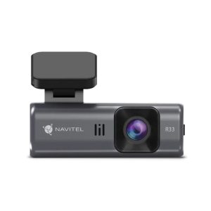 Navitel R33 Car Video Recorder + Helmet MicroSD Card (Class 10) UHS-I (U1) + SD Adapter, Basic Line, 64 GB