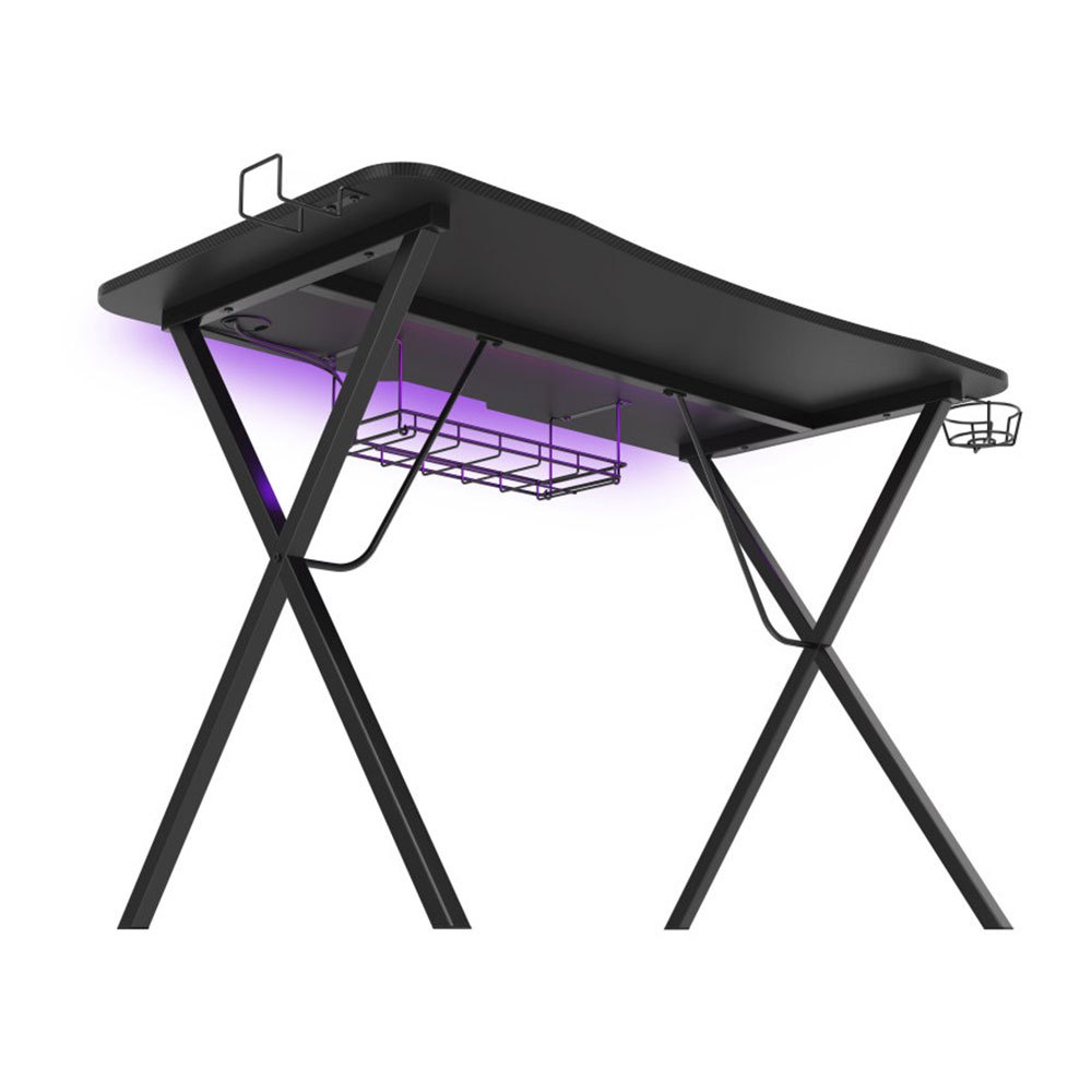 Genesis Desk Gaming Holm 200, RGB (Organizer cables, Cup holder, Headphone holder, USB Hub, 113x60x75cm) - Image 2