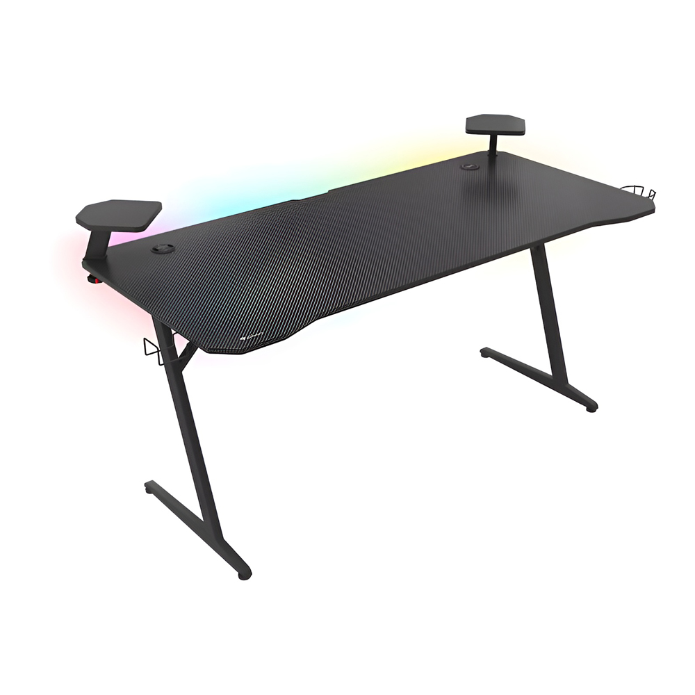 Genesis Desk Gaming Holm 510, RGB (Organizer cables, Speaker shelf, Multiple holder, Wireless charger, USB Hub, 160x75x75cm)