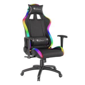 Genesis Chair Trit 500 RGB Backlight, Black