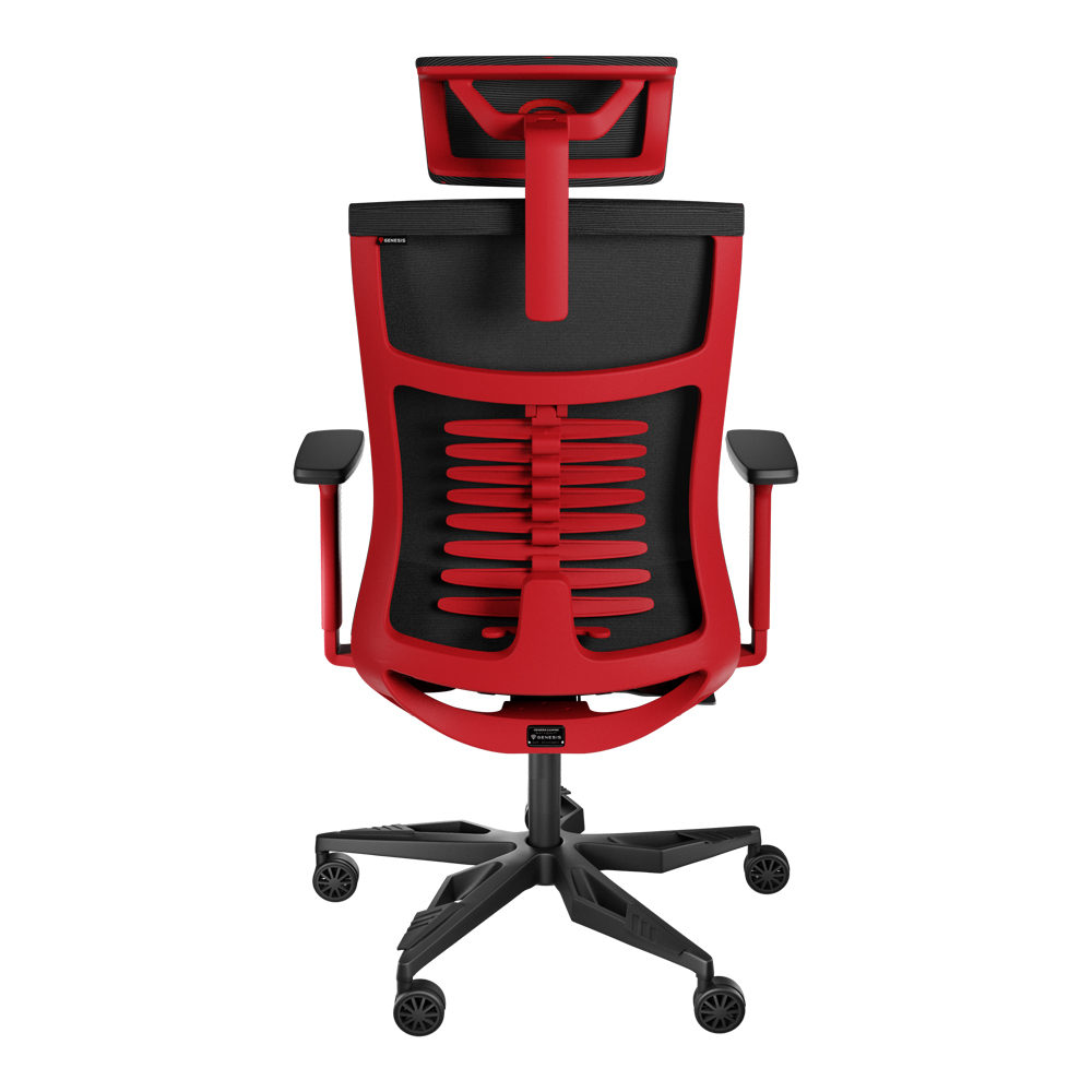 Genesis Chair Ergonomic Astat 700 G2, Red - Image 4