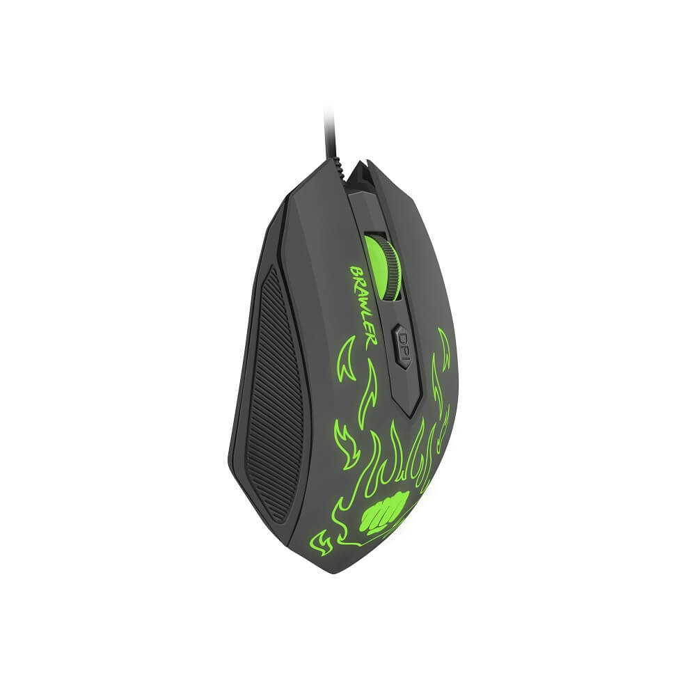 Fury Mouse Brawler, 1600 DPI, Optical, Illuminated - Image 2