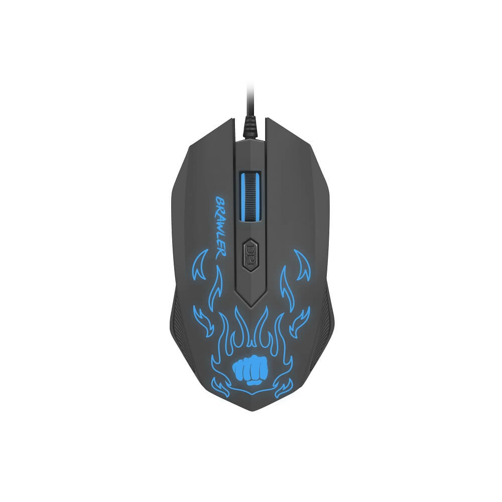 Fury Mouse Brawler, 1600 DPI, Optical, Illuminated - Image 3