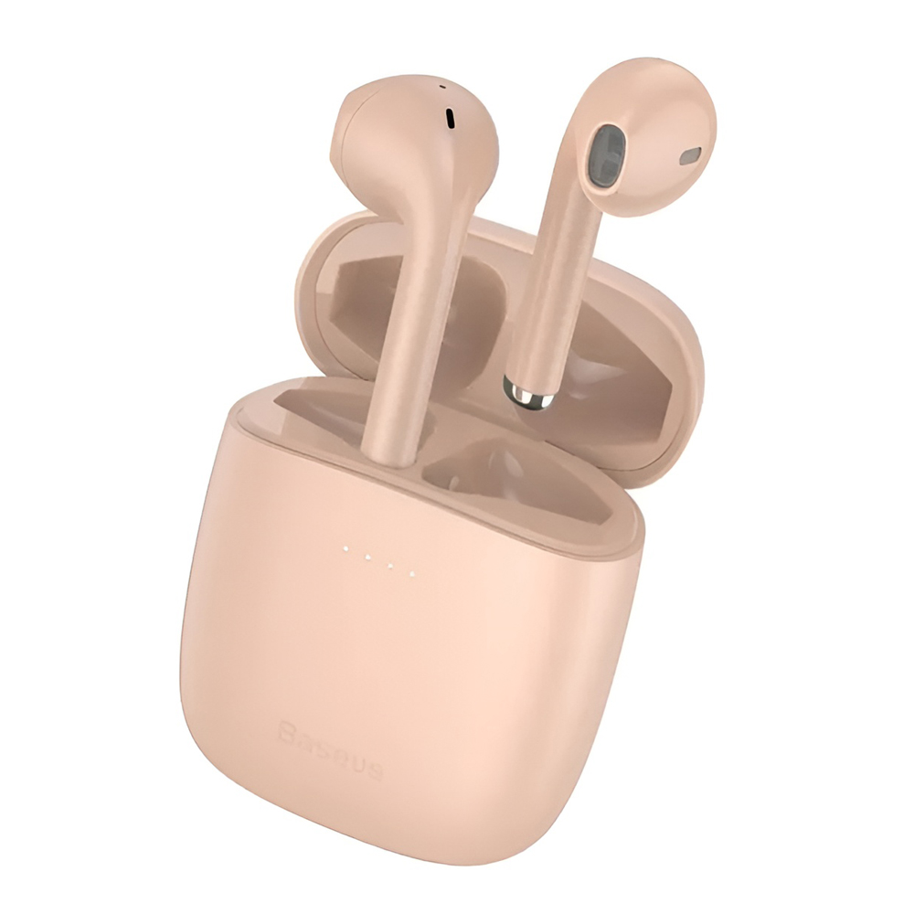 Baseus Earphones TWS Encok W04, Pink - Image 2