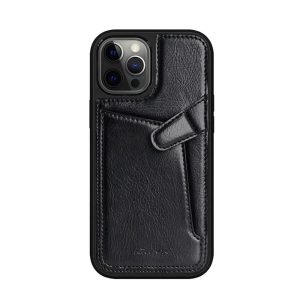 Nillkin Case Leather iPhone 12/ 12 Pro Aoge, Black